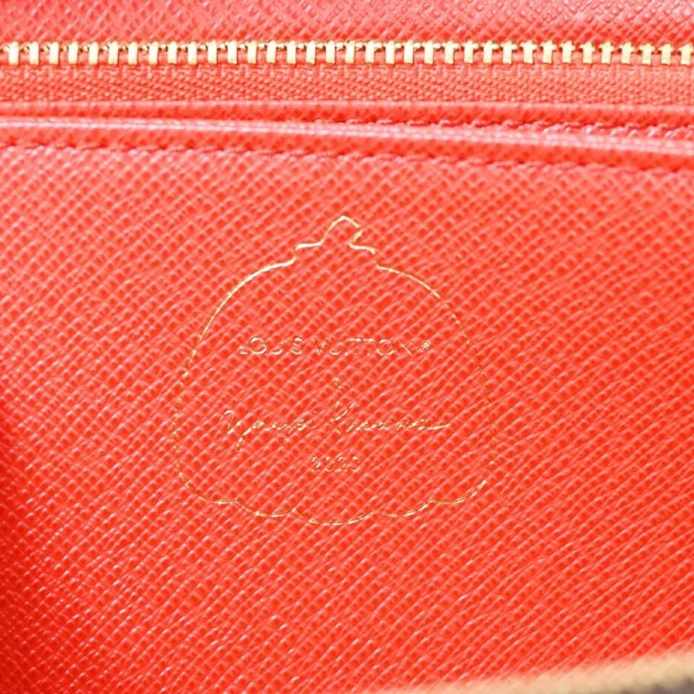 LOUIS VUITTON LV × YK Long Zippy Wallet Monogram 3D Dots Brown M81864 - Picture 11 of 16